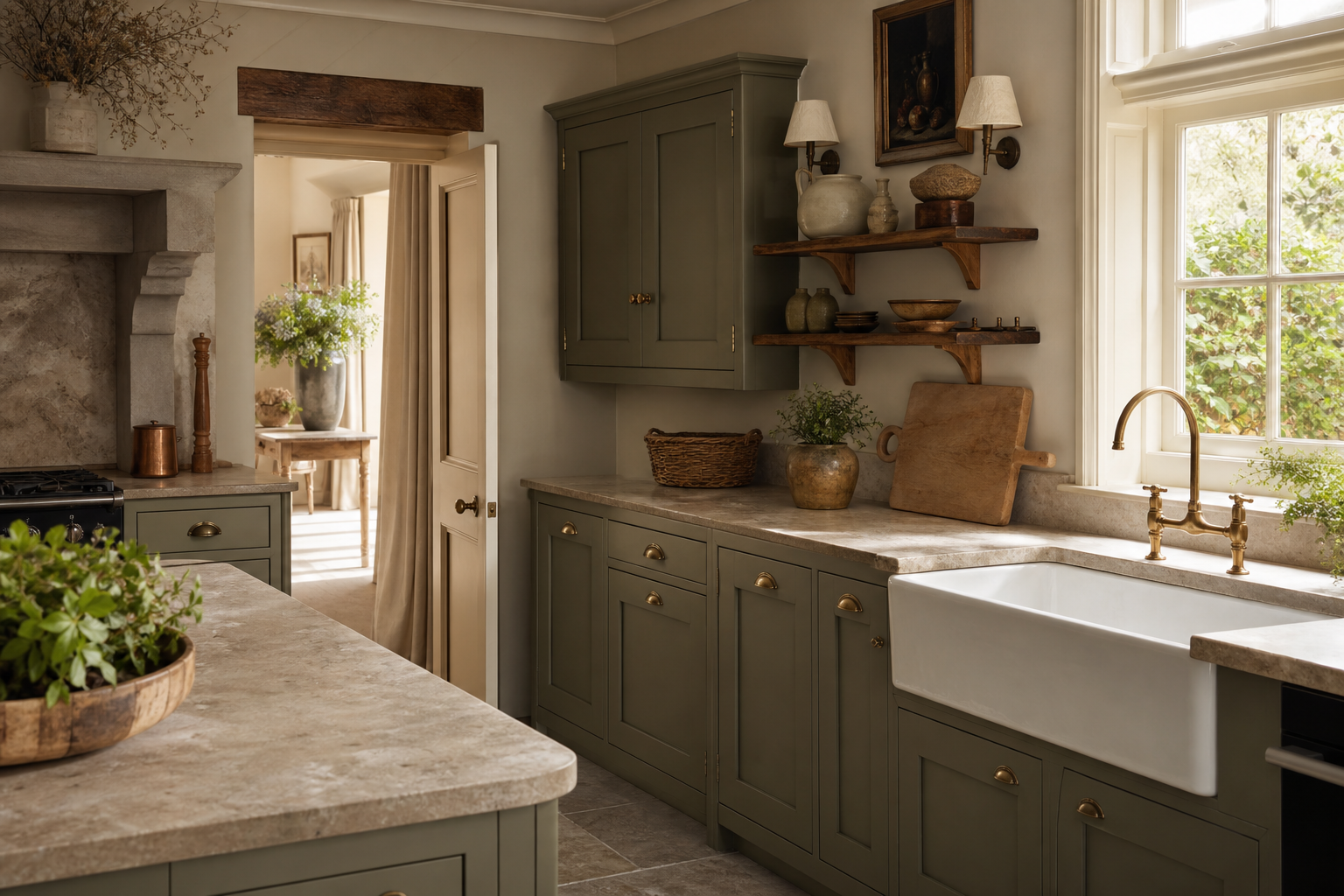 Harrogate shaker kitchen fictional fitted kitchen