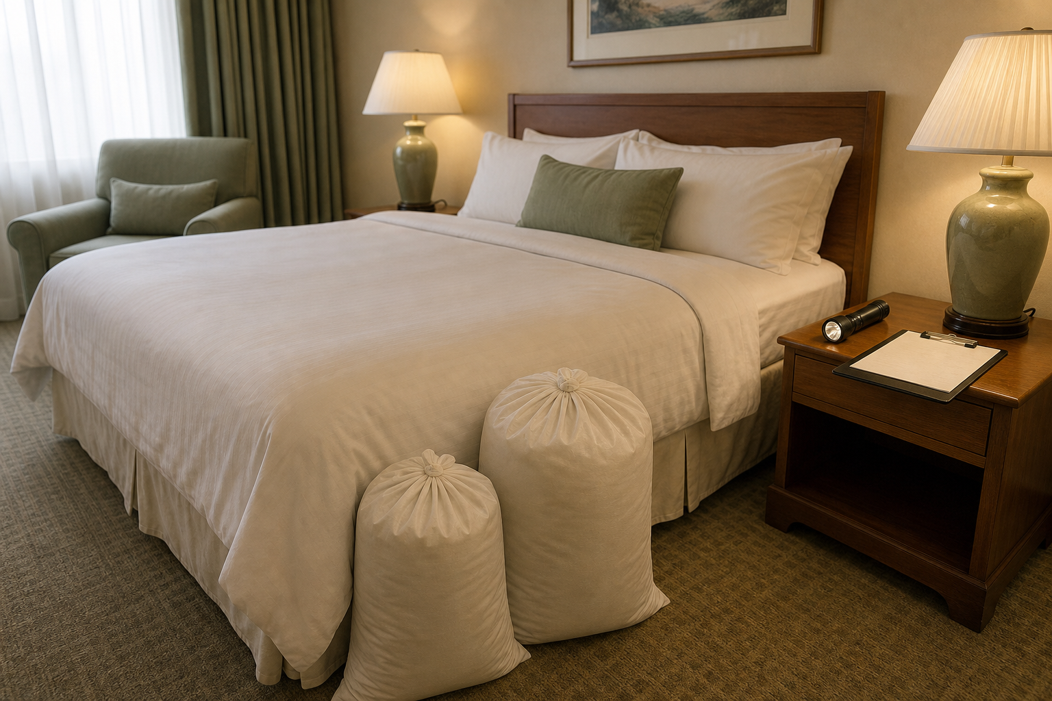 Representative scene for bed bugs